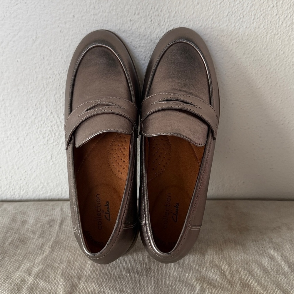 NWT Clarks Trish Rose Loafers Size 6.5 - Picture 4 of 6